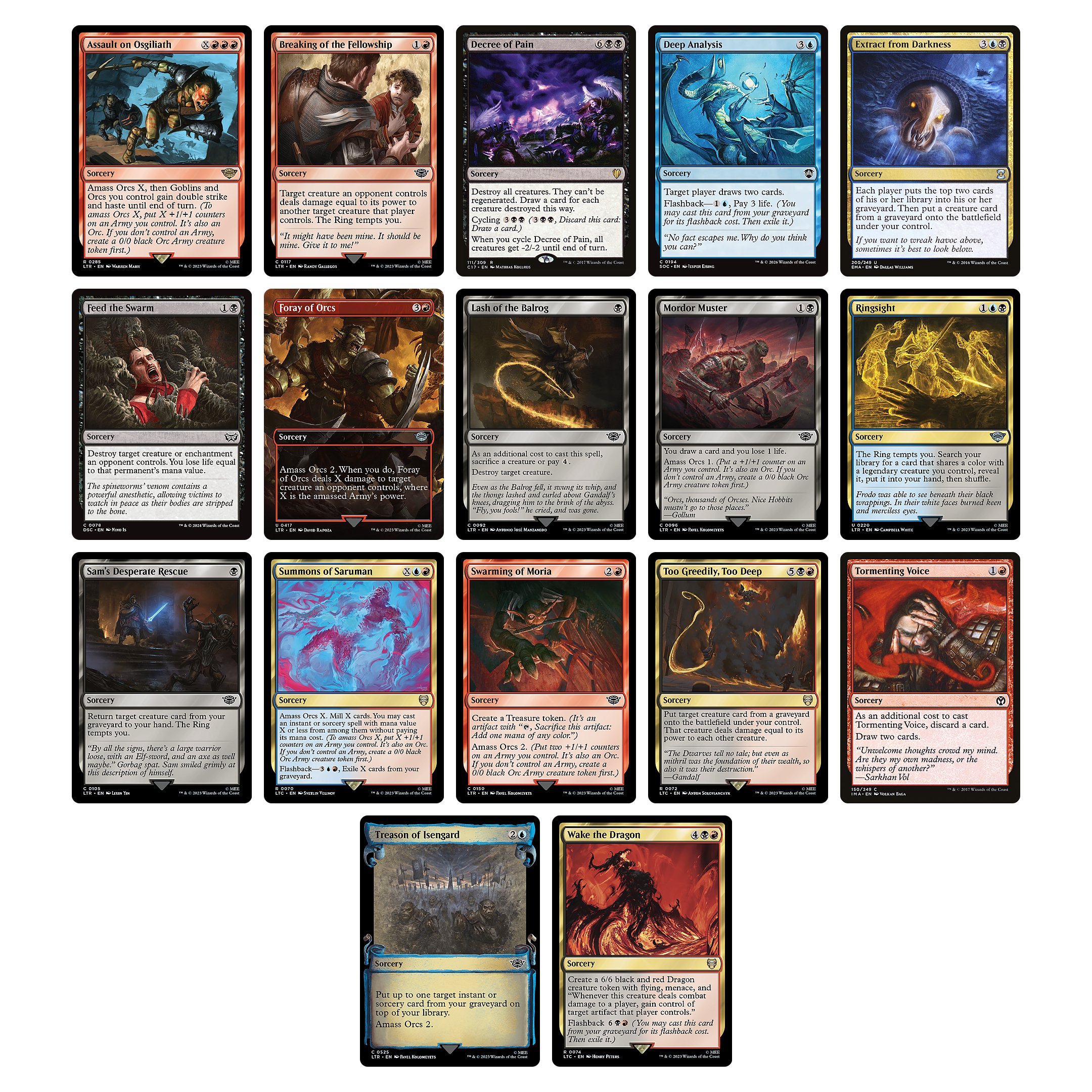 Sauron, the Dark Lord - One Deck to Rule Them All